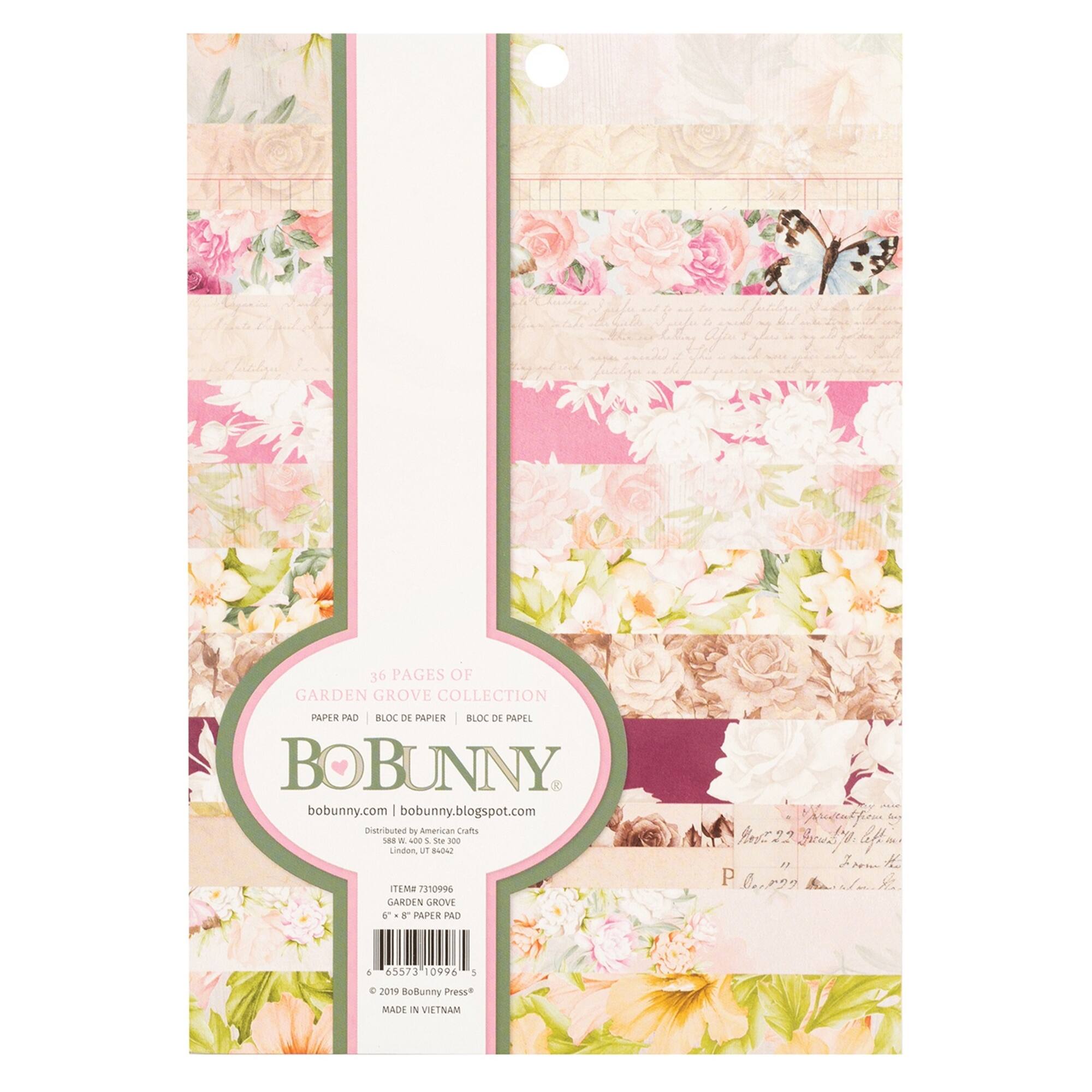 BoBunny® Garden Grove Single-Sided Paper Pads, 36ct.